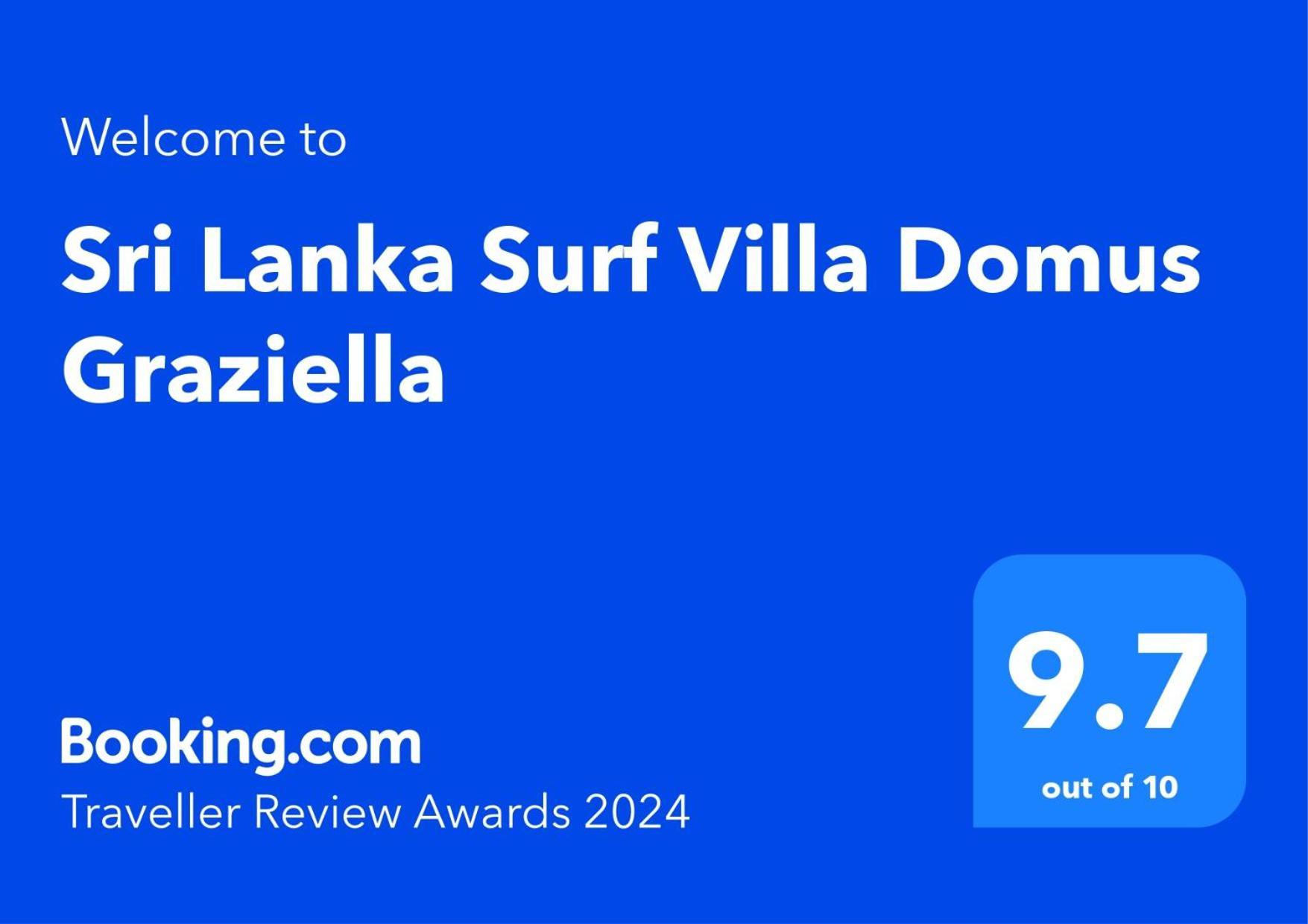 Sri Lanka Surf Villa Domus Graziella อาฮานกามา ภายนอก รูปภาพ
